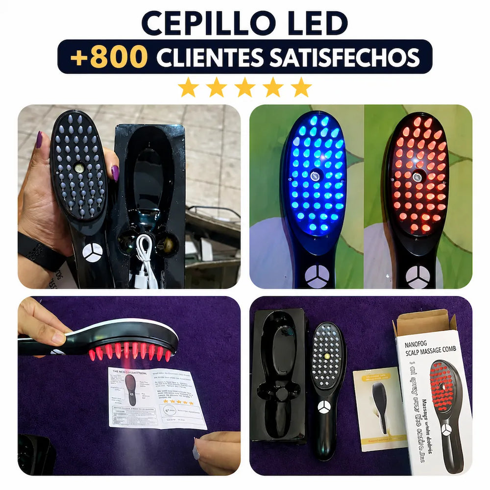 Cepillo Masajeador Capilar Restaurador