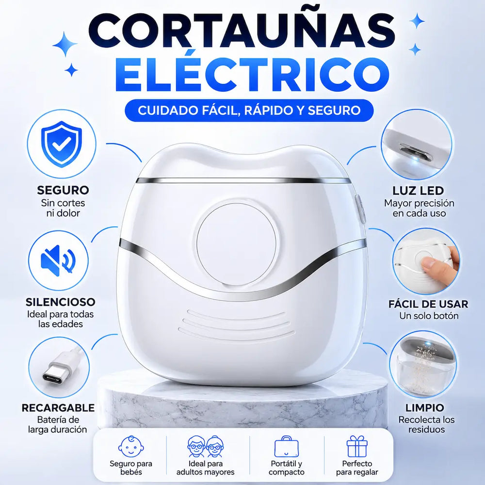 CORTA UÑAS ELECTRICO