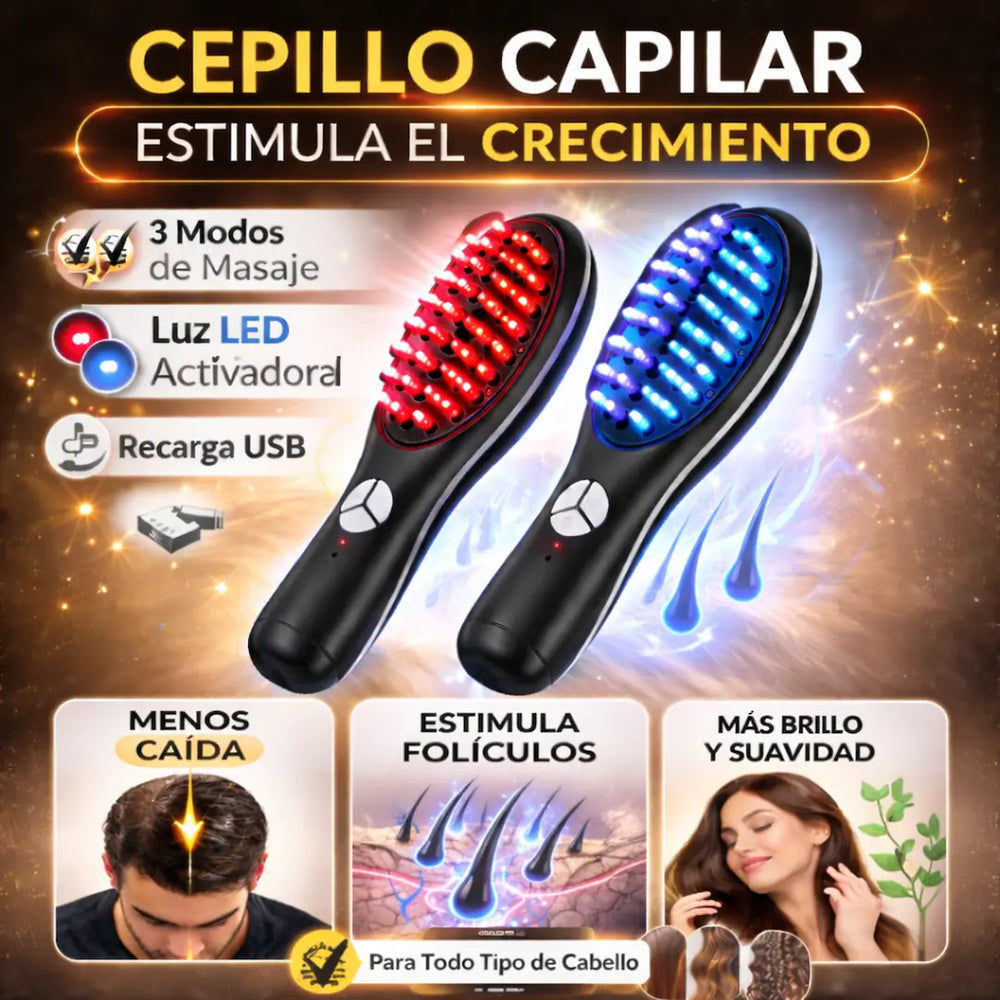 Cepillo Masajeador Capilar Restaurador